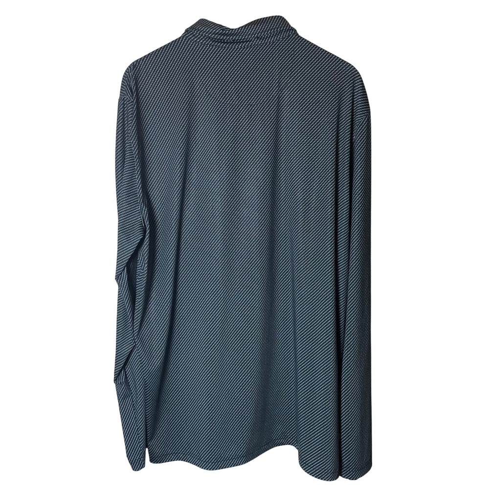 Jos. A. Bank Traveler Polo Shirt Mens 2XLT Tall Tailored Fit Blue Long Sleeve - Picture 2 of 8